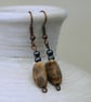 Picture Jasper and Haematite Dangle Earrings,  E107 - Image 1