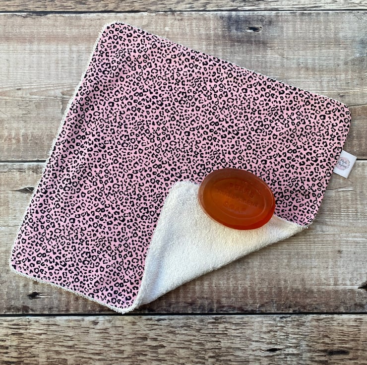 Organic Bamboo Cotton Wash Face Cloth Flannel P Folksy