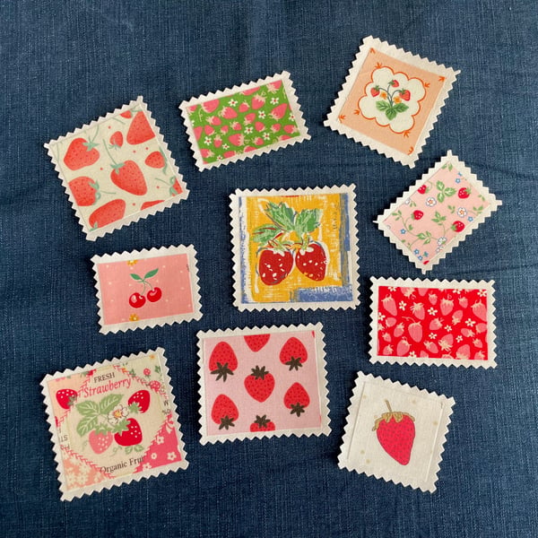 Fabric Stamps - Summer Fruits 