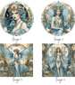 Art Deco Fairie Coaster - Image 5