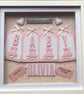 Personalized New Baby Shadow Box Frame: Pink Bear Theme - Image 2