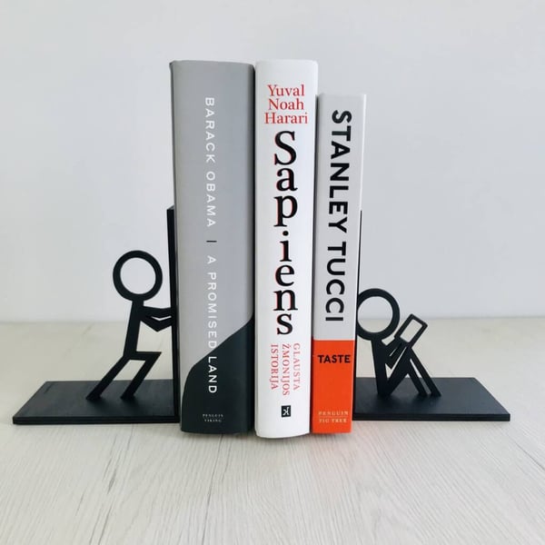 Bookends for Reading Addicts