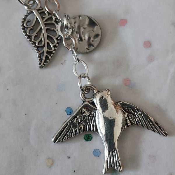 Handmade Bird Bag Charm