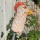 Chicken cane topper 