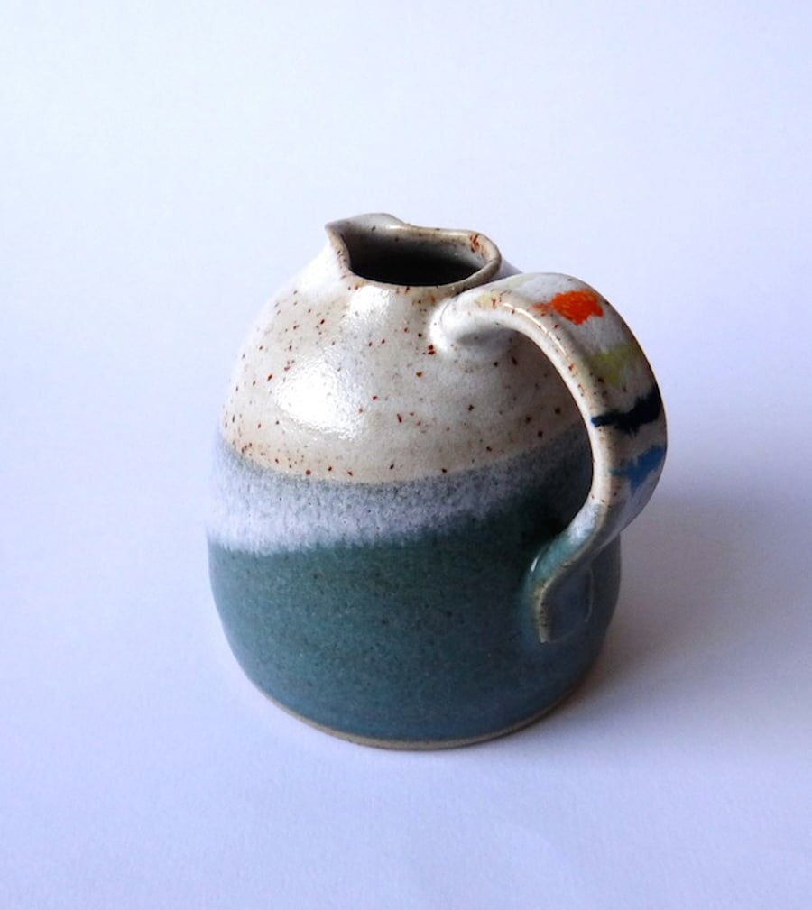 Dinky ceramic jug - handmade pottery