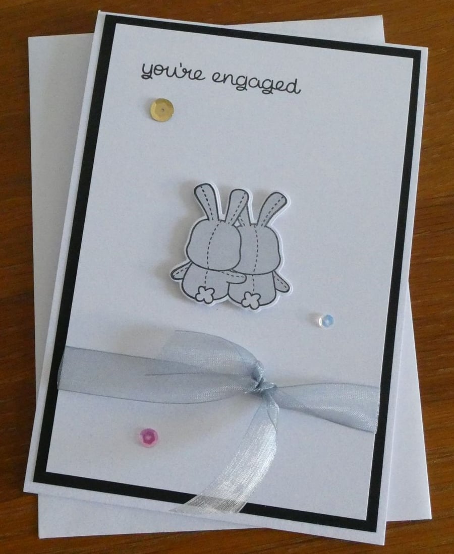 Engagement Card - Bunnies