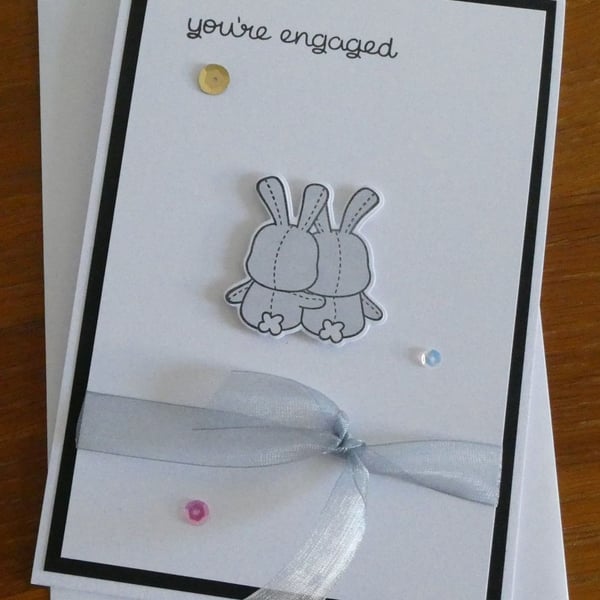 Engagement Card - Bunnies