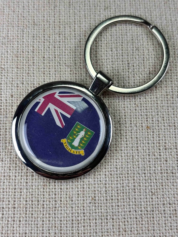 British Virgin Islands Flag Keyring