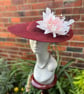 Beautiful Handmade hat, Hat for the Races, Hats for Ascot, Special Occasion Hats