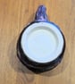 Pottery tree mug finished in blue and brown bark colour glazes - Image 9