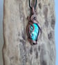 Natural Labradorite & Copper Pendant Necklace Gift Crystal Jewellery Jewelry - Image 4