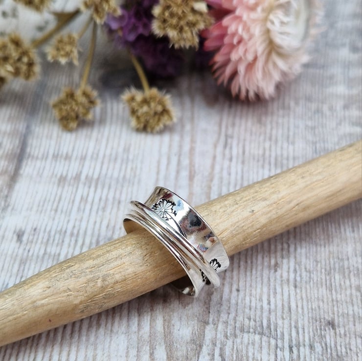 BEILIN 'My Story Isn't Over Yet' Adjustable Ring - 925 Sterling Silver Inspirational Jewelry Gift For Women