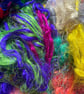 Colourful Recycled Sari Silk Threads - Image 9