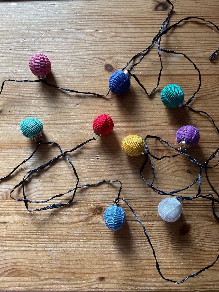 Dorset Knob Buttons ‘Fairy Lights’ Garland