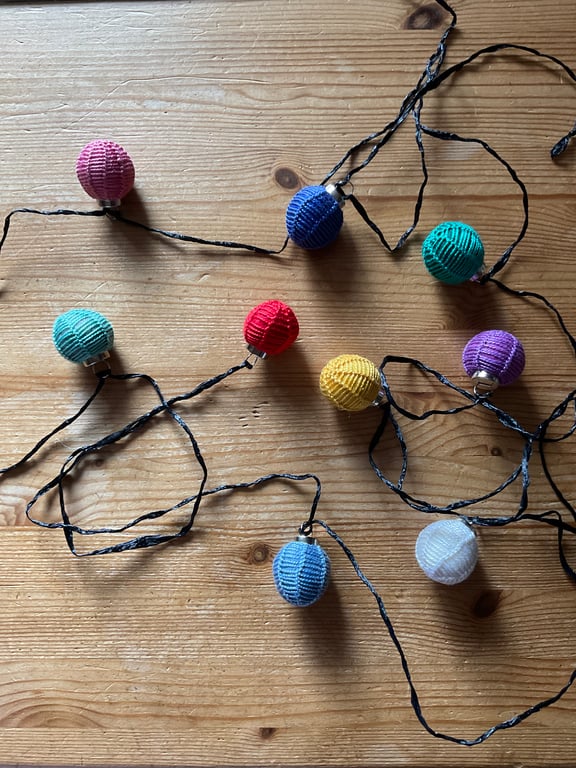 Dorset Knob Buttons ‘Fairy Lights’ Garland