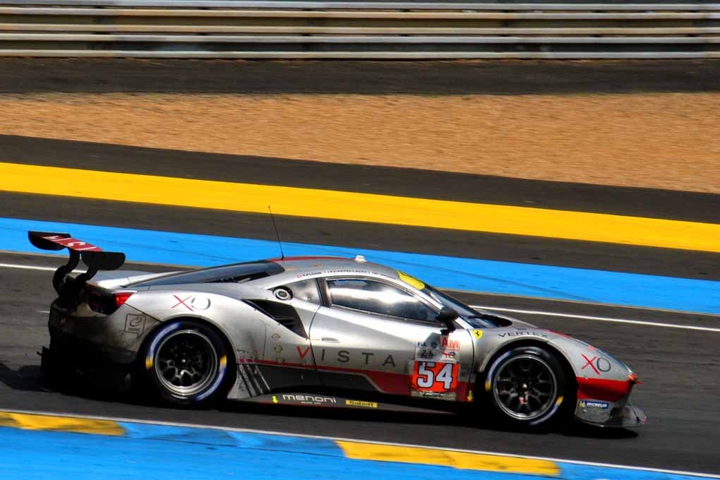 Ferrari 488 GTE EVO no54 24 Hours of Le Mans 2023 Photograph Print
