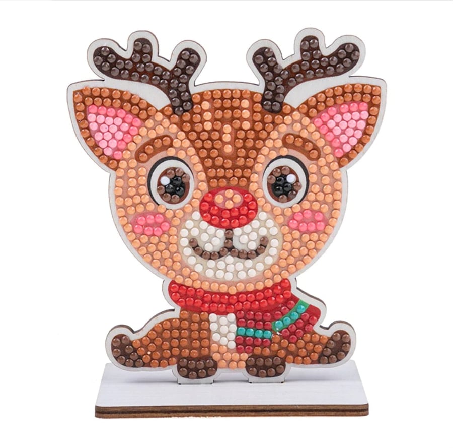 Reindeer stand up Diamond Painting kit