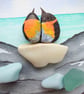 Handmade Sea Glass Penguin Fridge Magnet, Meaningful Coastal Keepsake Gift - Image 6