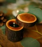 Wooden Wedding Ring Box - Yew and Copper - Image 4