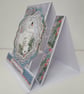 To the One I Love - Handmade Swan Christmas Card - Image 3