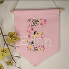 Name pennant. Initial pennant. Name banner. Personalised pennant 