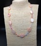 Oval shell and crystal necklace - Image 9
