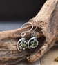 Pressed Cow Parsley Flower Resin Earrings, 304 Stainless Steel, Made in Scotland - Image 6