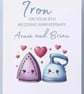 Personalised Printable 6th Anniversary Card
