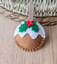 Christmas Pudding Keyring - Image 2