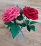 Rose Felt Flower Stem - Image 3
