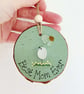 Sea Glass Mum Gift, Handmade Bird & Daisy Hanging Decoration, Mother's Day Gift - Image 1