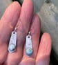 Larimar Sword blade earrings - Image 1