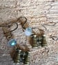 Steampunk earrings binoculars