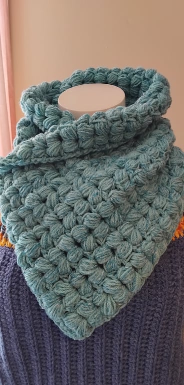  Crochet Cowl One-Size