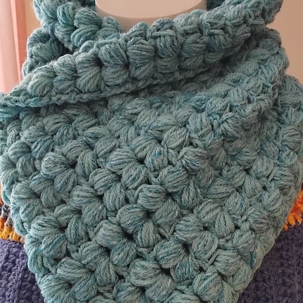  Crochet Cowl One-Size
