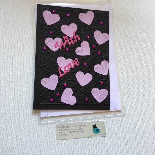 With love card. Any occasion card. Ref 333