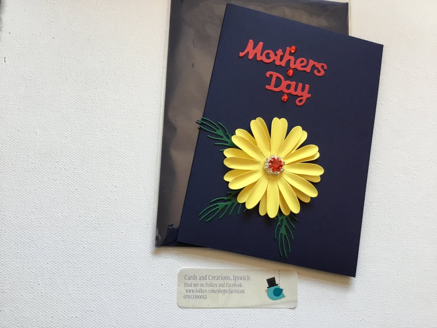 Mother’s Day card. Mother’s day. Card for Mum. Card for Mother. CC578
