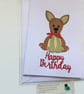  Birthday card. Dog birthday card. Ref 343.  - Image 1
