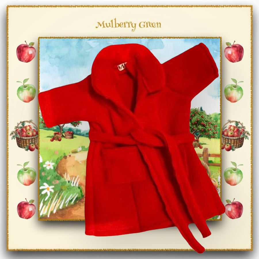 Red Dressing Gown