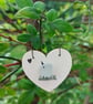 Sea Glass Bird Ornament, Handmade Coastal Keepsake, Gift Tag or Hanging Decor - Image 6