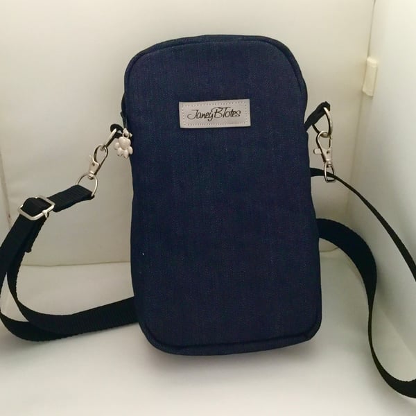 Small denim bag.
