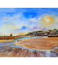 Winter Sunshine St. Ives Harbour. Original Watercolour Painting  - Image 1