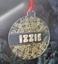 Personalised Engraved Acrylic Christmas Bauble - Image 6