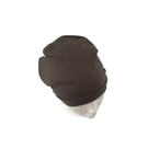 Dark grey beanie hat Slouchy soft viscose beanie cap Women hair loss headwear