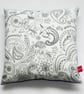 Colour Me Cushion - Purple - Image 1