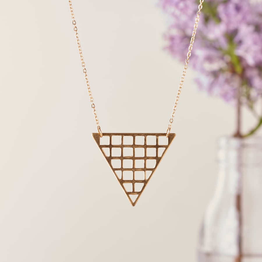 Extra Long Gold Chain Necklace Long pendant n Folksy