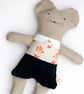 Grey Asha Linen Mouse - Image 1