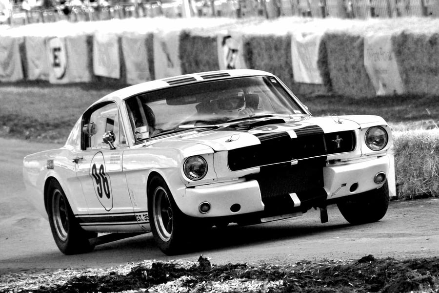 Ford Mustang Sports Car Photograph Print