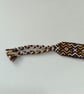 Brown & Mustard Woven Bracelet – Symbol of Friendship & Care - Image 4