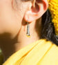 Calla Lily Earrings Sterling Silver - Image 3